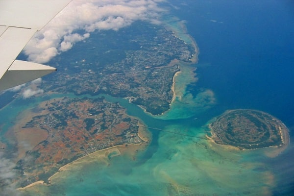 古宇利島空撮