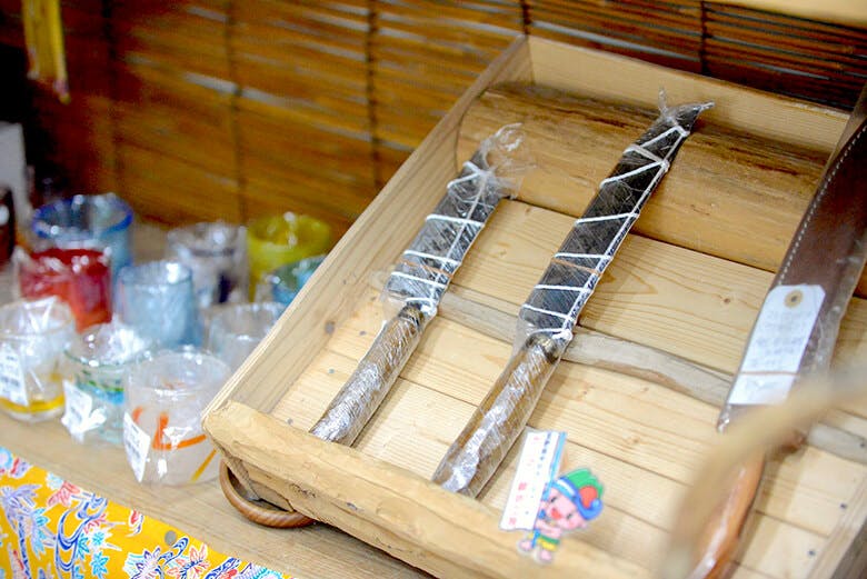 道の駅ぎのざ｜鍛冶屋「カニマン鍛冶工房」の包丁