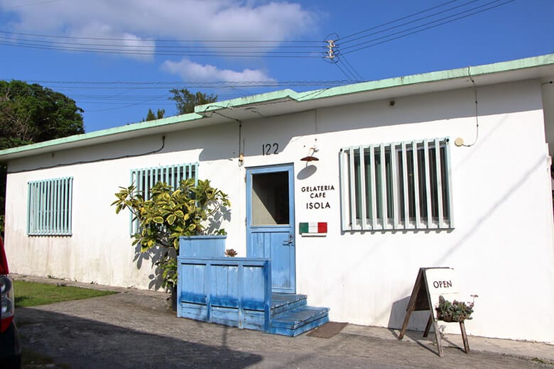 島ジェラート&カフェISOLA|店舗外観