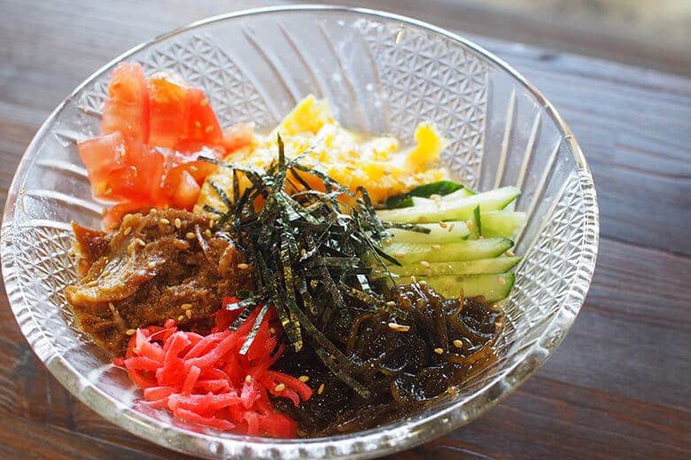 海中茶屋｜冷やしもずくそば
