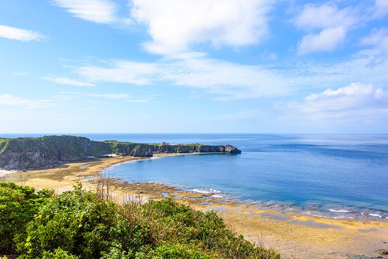 辺戸岬|岬の遠景