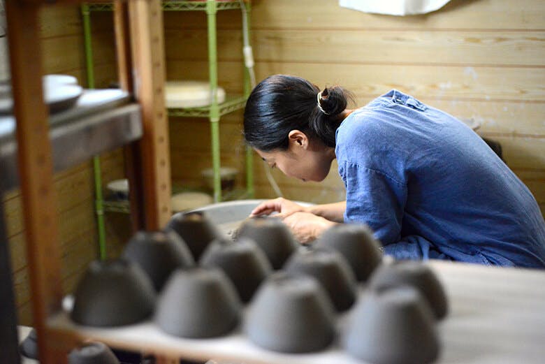 双子堂｜工房での制作風景