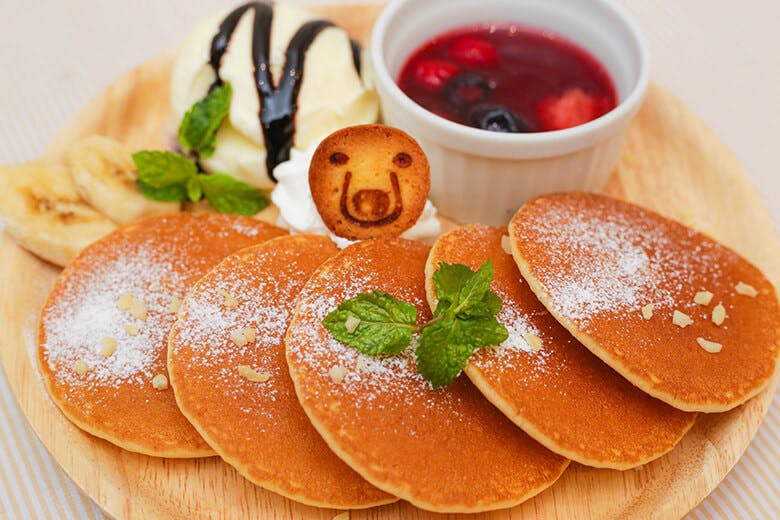 しろくまカフェ|パンケーキ
