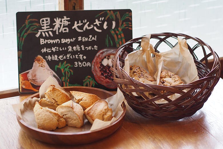 caFe木箱(カフェきばこ)|持ち帰りもできる自家製スコーン