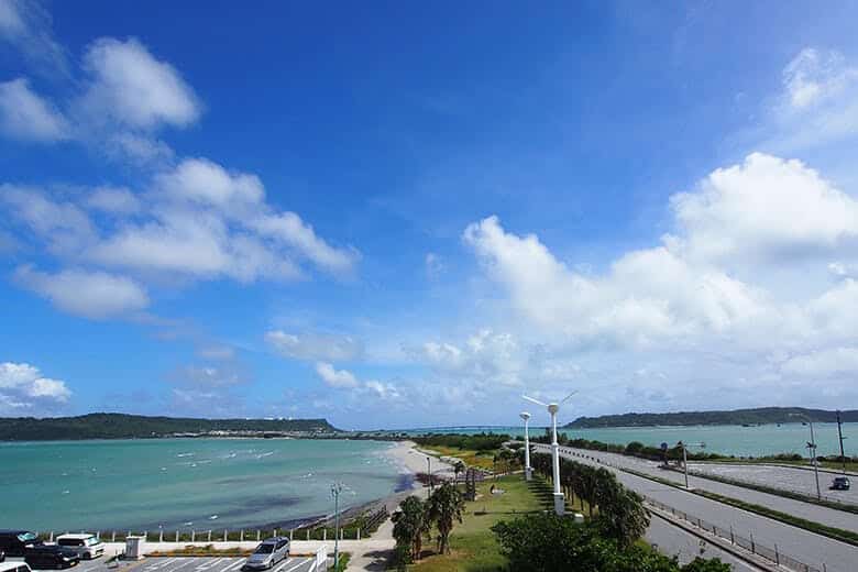 海中茶屋｜海の駅あやはし館からの眺望