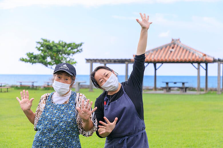国頭港食堂(くにがみみなとしょくどう)|元気いっぱい、明るいスタッフさん