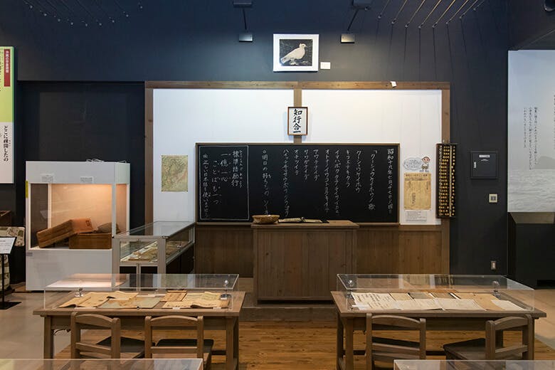 対馬丸記念館|当時の教室の様子