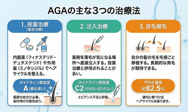 AGAの治療法