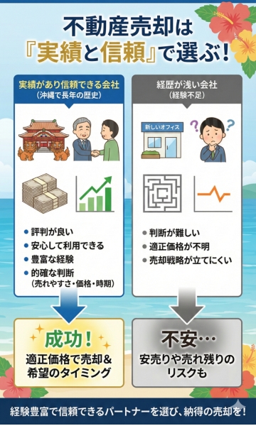 不動産売却は実績と信頼で選ぶ